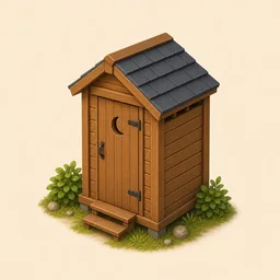 Outdoor toilet
