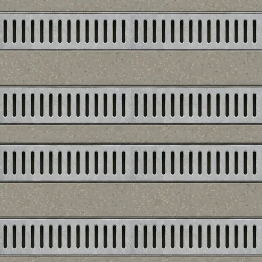 Channel drain