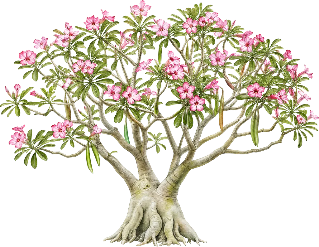 Çöl gülü (Adenium obesum)