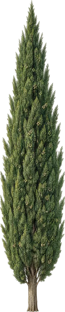 Akdeniz servi ağacı (Cupressus sempervirens)