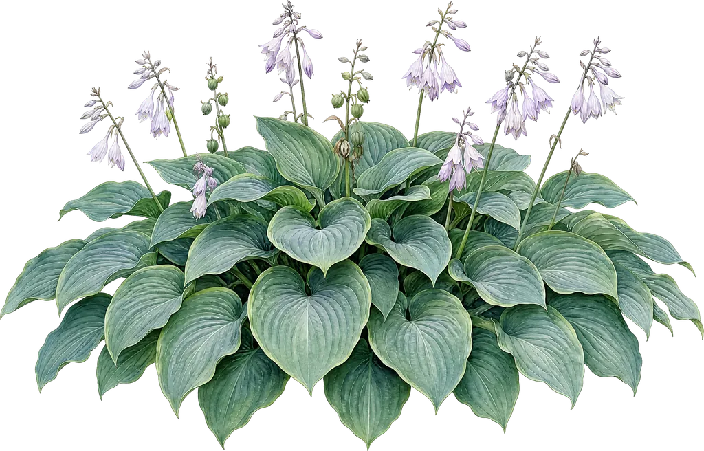Siebold-Funkea (Hosta sieboldiana)