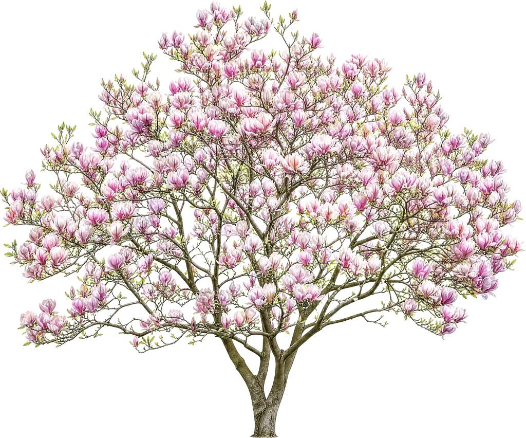 Magnolia pośrednia (Magnolia × soulangeana)