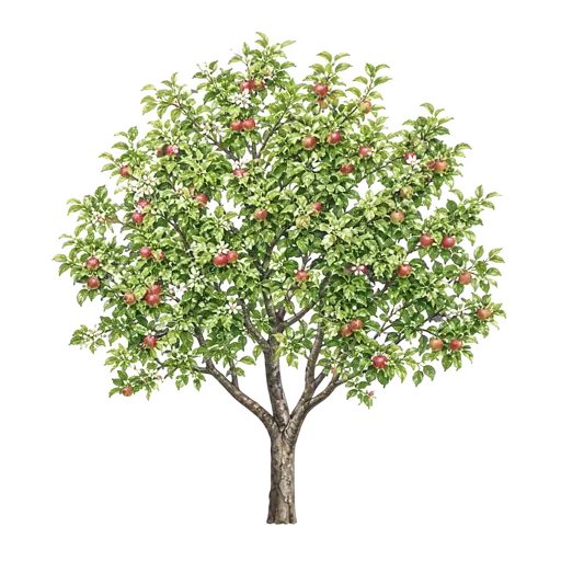 Apple tree (Malus domestica)