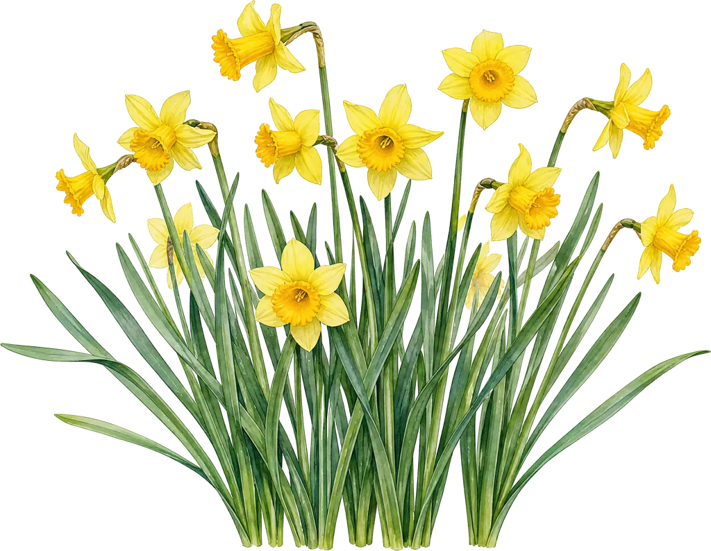 Wilde narcis (Narcissus pseudonarcissus)