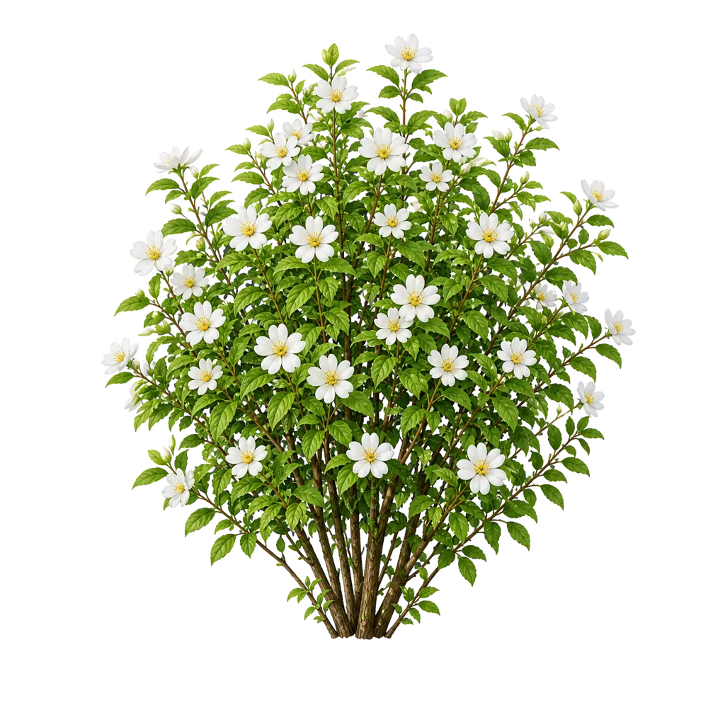 Mock orange (Philadelphus coronarius)