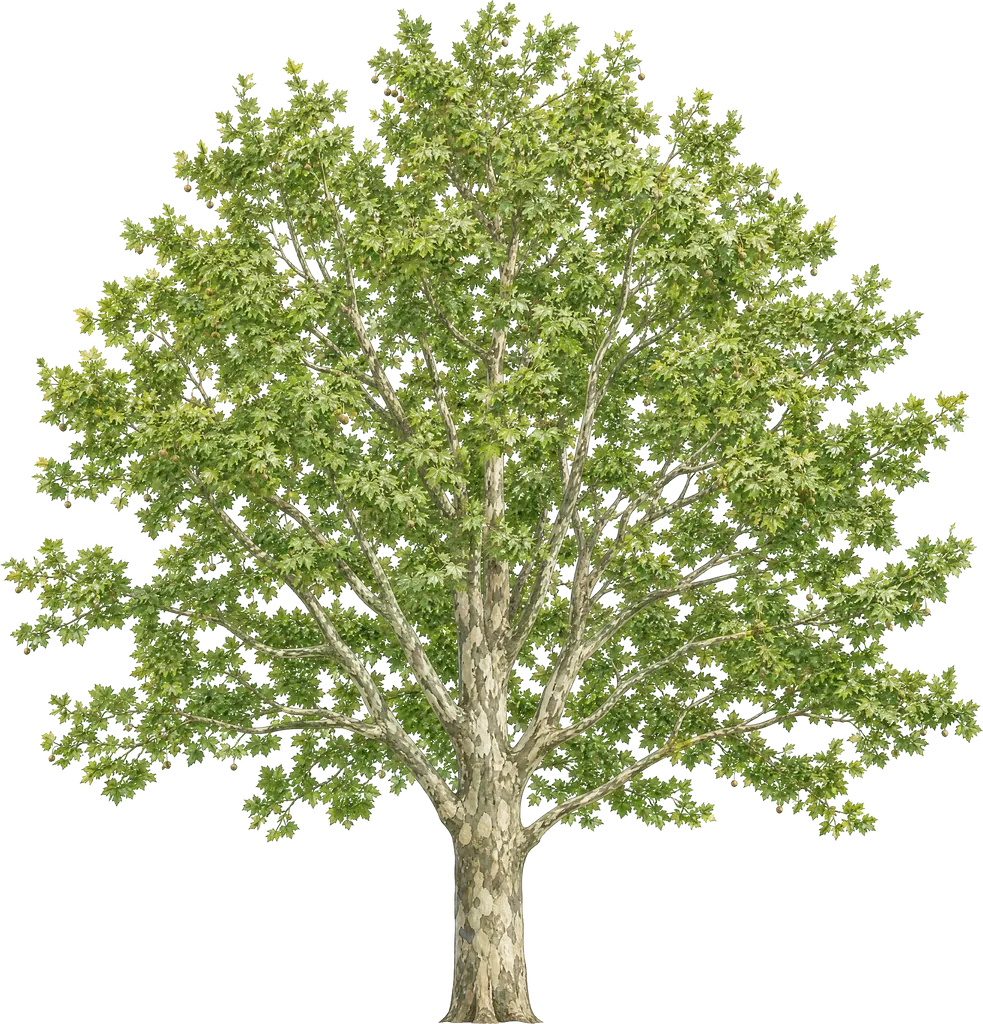 دلب شرقي (Platanus orientalis)