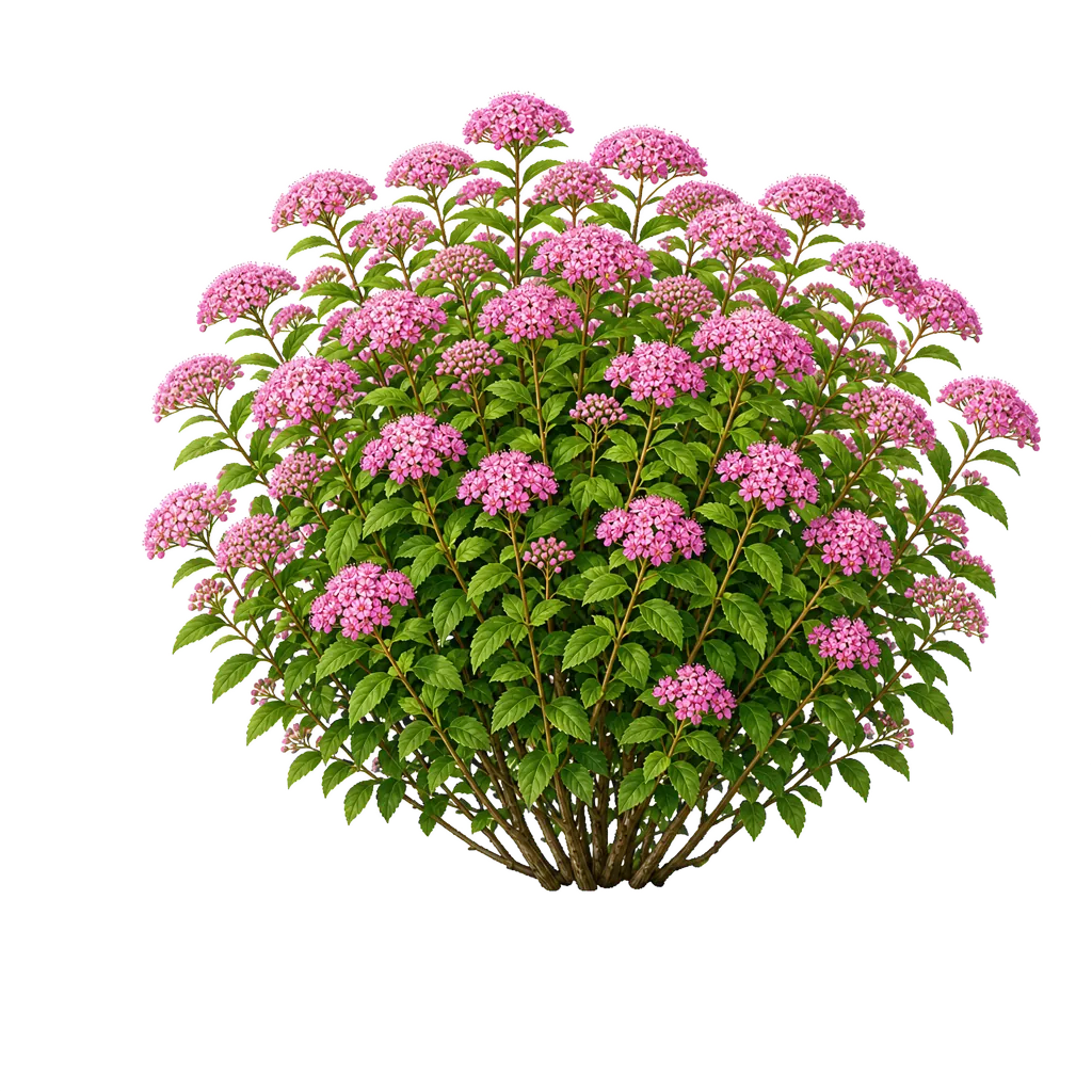 Japanese spirea (Spiraea japonica)