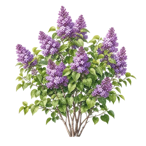 Common lilac (Syringa vulgaris)