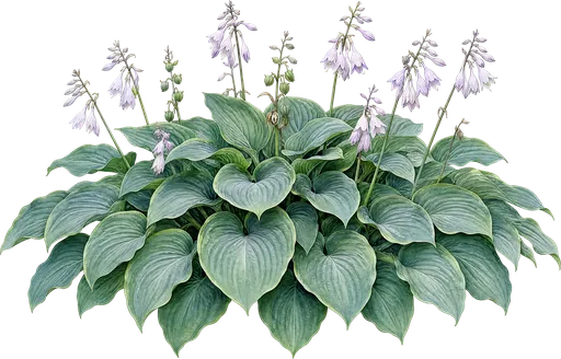 Hosta de Siebold (Hosta sieboldiana)