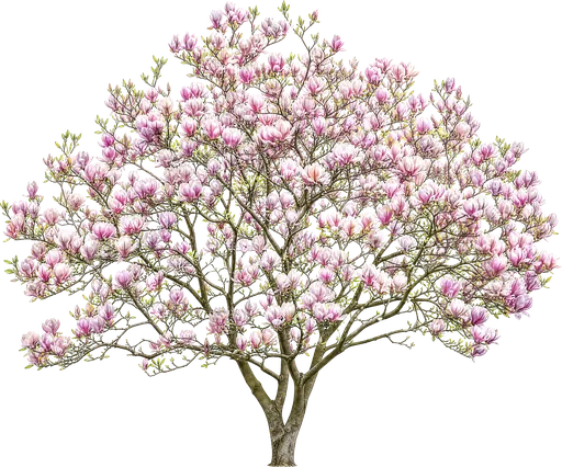 Magnolia de Soulange (Magnolia × soulangeana)