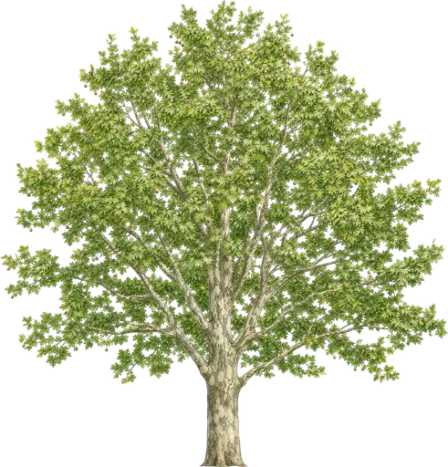 Plátano oriental (Platanus orientalis)