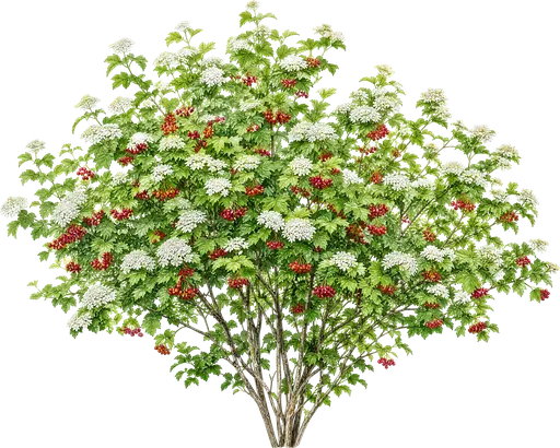 Viburno (Viburnum opulus)