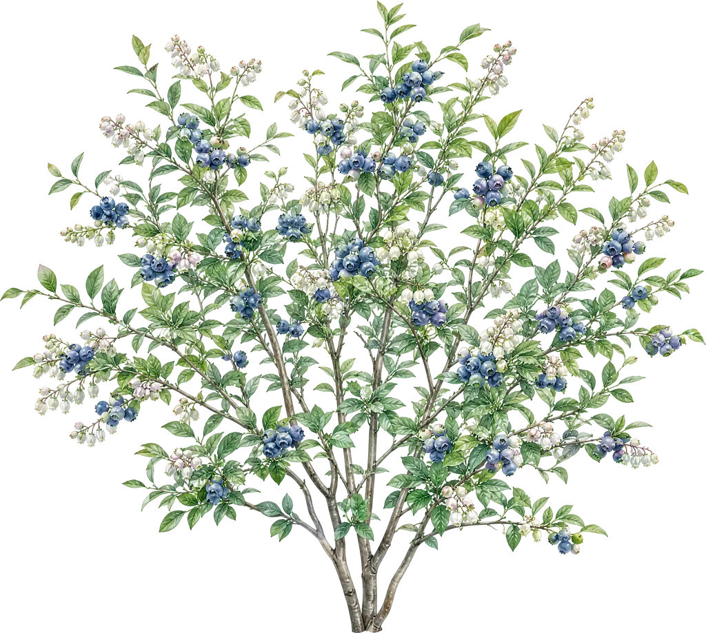 Borówka wysoka (Vaccinium corymbosum)