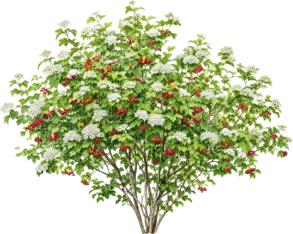Калина обыкновенная (Viburnum opulus)